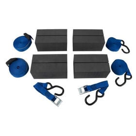 NRS Canoe Car Rack Kit, Blue
